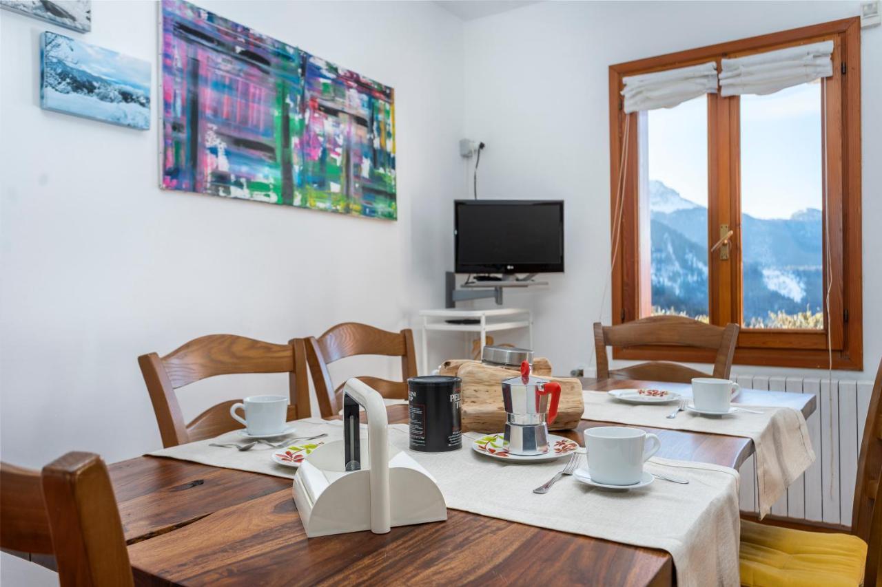 Panoramic House Carnia - Mountain View Apt With Parking And Terraces Villa Ligosullo Eksteriør billede
